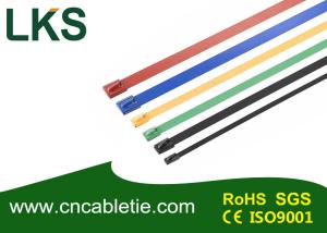 Quality Full plastic coated stainless steel cable tie wholesale