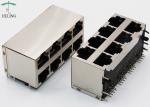 90 Degree Multiple Port RJ45 Female Jack MJ5988-B024-HRH1 1.5A 125VAC
