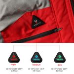 Customized Softshell Heated Winter Clothes Electric Battery Heated Hunting