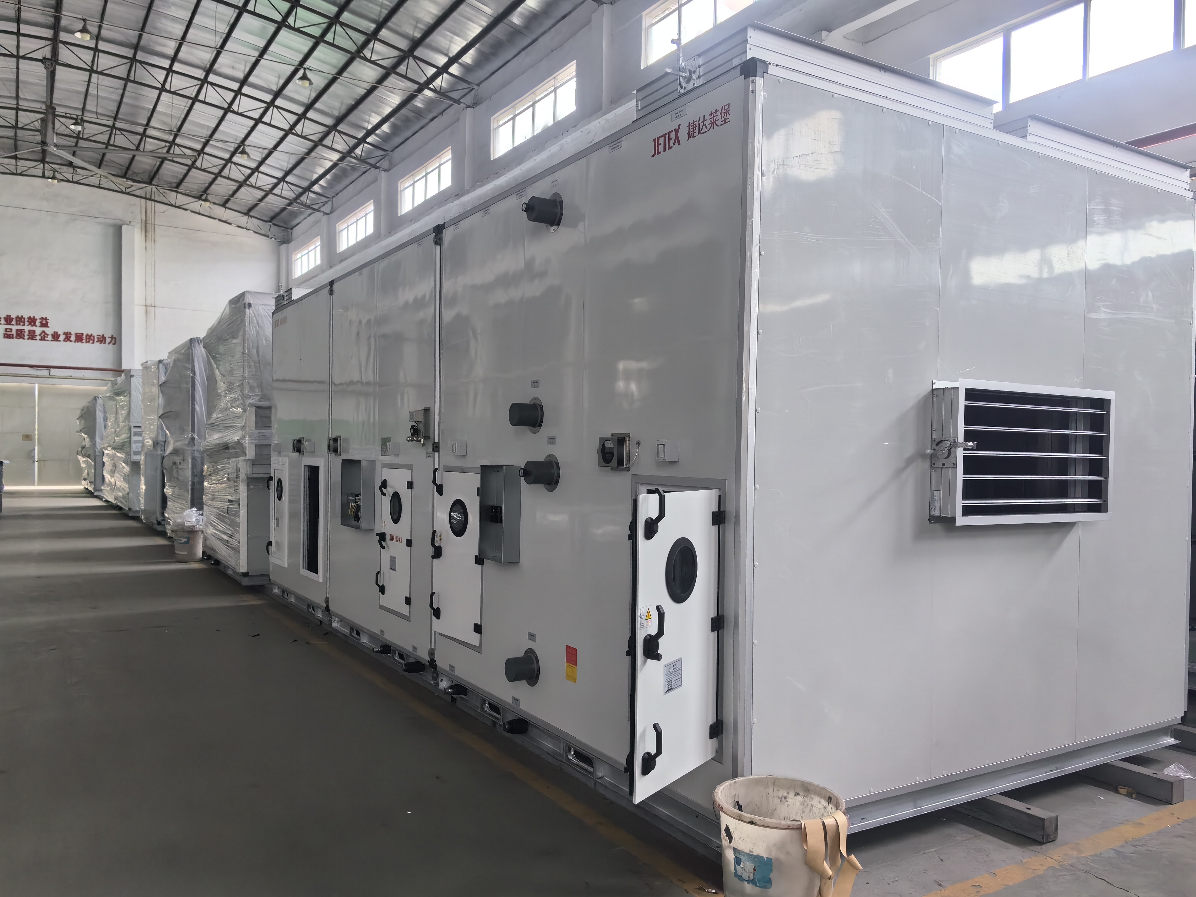 Combination Custom Fresh Air Handling Unit Energy Saving For Clean Workshops