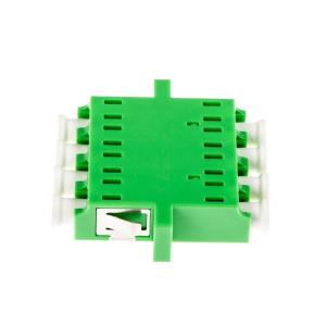 Quality Quad Single Mode Fiber Optic Adapter LC APC To LC APC Fiber Flange Sc Connector wholesale