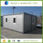 Quality prefab house 20 ft shipping container office modular cabins
