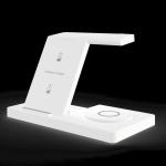 15W Fodable Wireless Charging Station in White/Black/Green/Purple/Pink