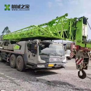 Quality ZTC80V Zoomlion Used Truck Cranes 80ton 49m Second Hand Crane Trucks wholesale