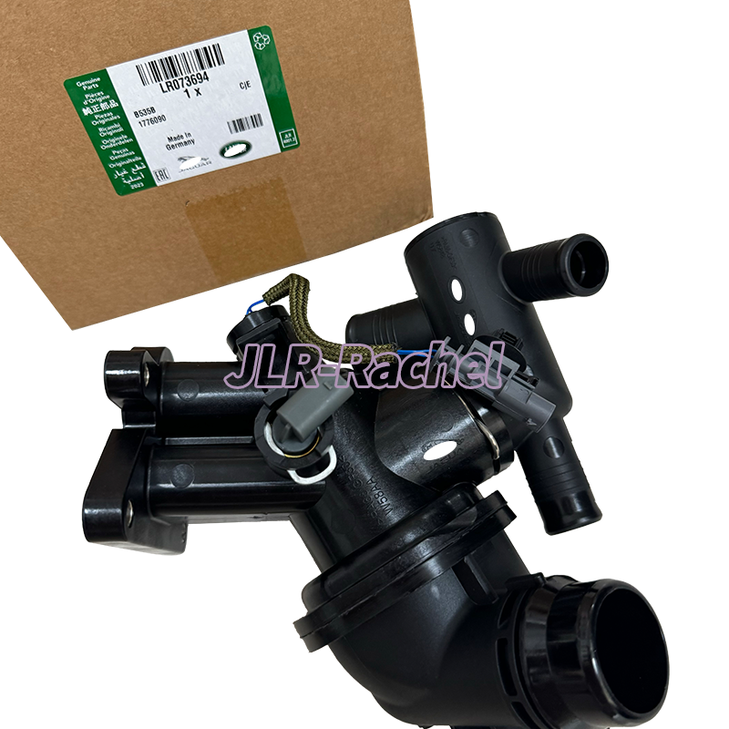 LR105975 LR073694 Car Cooling System Thermostat Assembly for Land Rover 4.4 4x4 Engine