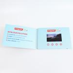 Promotion Video in folder marketing big brand 4.3 Inch Lcd Video Greeting Card