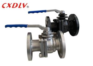 Quality Water Oil PTFE Seat DIN FM DN50 Flanged Ball Valve wholesale