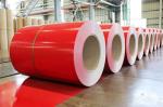 High Weathering Resistance Z50~275 PPGI Prepaint Color Coating Roll Rot / Red