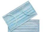 Standard Size Fluid Resistant Face Mask , 3 Layer Medical Breathing Mask
