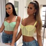 Autumn Women's Sling Halter Backless Tank Top T Shirt