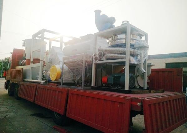 PVC Wallpaper Plastic Recycling Machine , Double Colding Plastic Extrusion