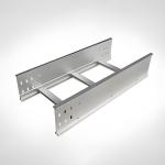 Wall mounted Steel Cable Ladder Tray 100mm-1000mm Low Maintenance