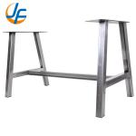 Customized Aluminum Dining Desk Furniture Square Tube Table Legs Support Leg