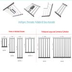 Folding White 640W LED Grow Lights 2.91umol/j Indoor Farming Lights