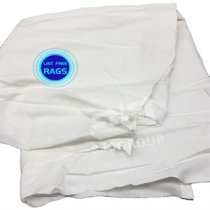 Quality High Quality Standard Size White Bed Sheet Cotton Rags Cut Pieces Industrial Clothing Wiping Rags For Cleaning wholesale