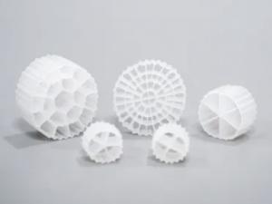 China 15mm Plastic Moving Bed Biofilm Reactor MBBR Biofilter Media Fluidized Bed Filler For Water Treatment on sale