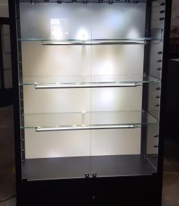 Quality Tobacco Retail Cigarette Display Case Cabinet Rack Smoke Shop Pods Disposable wholesale
