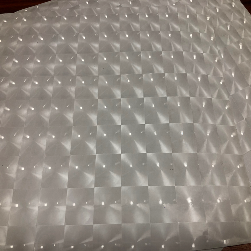 Custom 3D Lenticular Film Transparent Packaging Lenticular Lamination Film