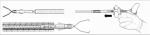 GM Grey Flexible Rotatable Surgical Titanium Clips 11mm