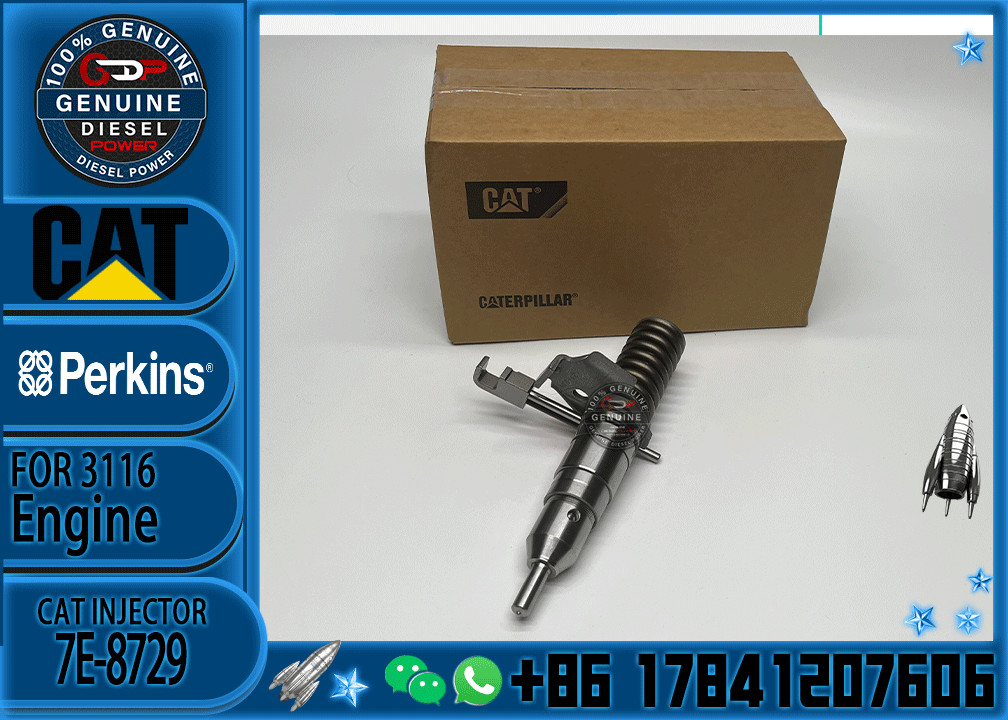 Diesel 3114 3116 Engine Injector Assy 127-8216 127-8218 127-8207 127-8209 107-7732 7E-8727 7E-8729