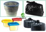 Kitchen / Bedroom Pe Garbage Bag , Lightweight Rolled Biodegradable Trash Bags