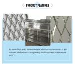 2500x610mm Perforated Galvanized 150mm High Rib Lath Sheet