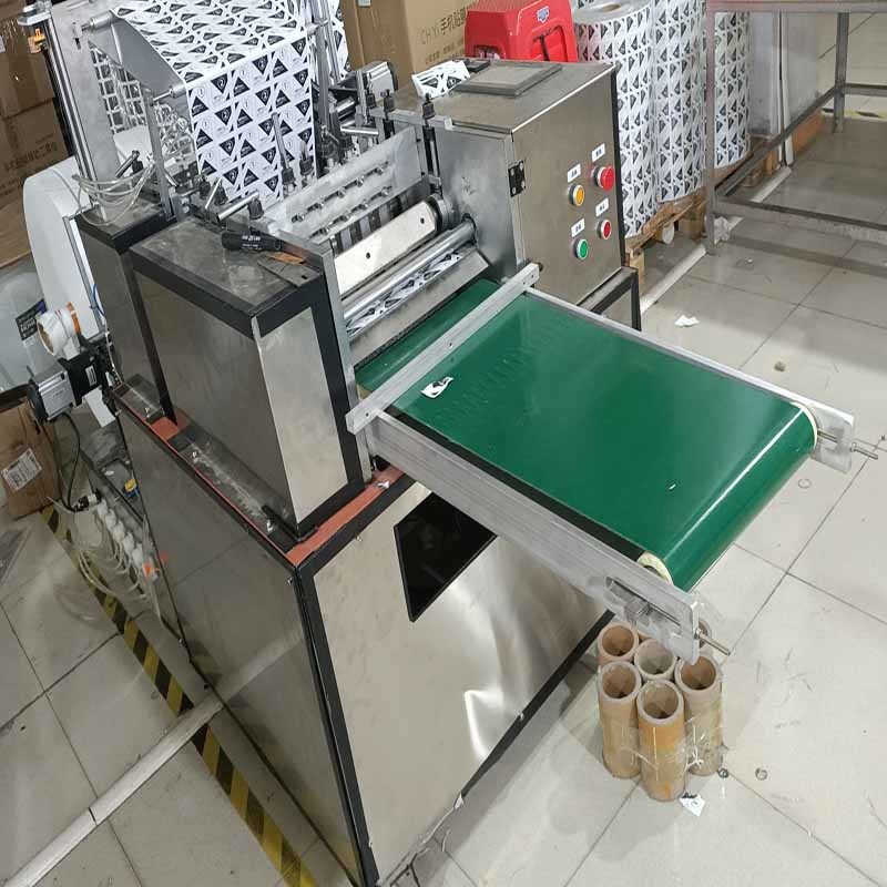 Mechanical Driven Four Side Sealing Packaging Machine 220V 5KW 6 Lanes Alcohol Swab Production