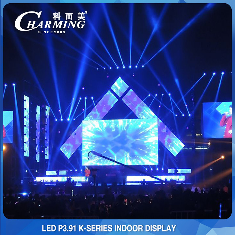 Wide Viewing Angle LED Display P3.91 , Indoor LED Billboard 3840Hz