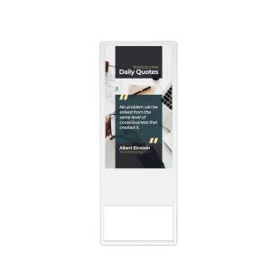 China 42inch android network digital ads counter display cases for advertising on sale