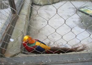 Quality 200x200mm Zoo Wire Mesh Animal Enclosure SS316 3.0mm wholesale