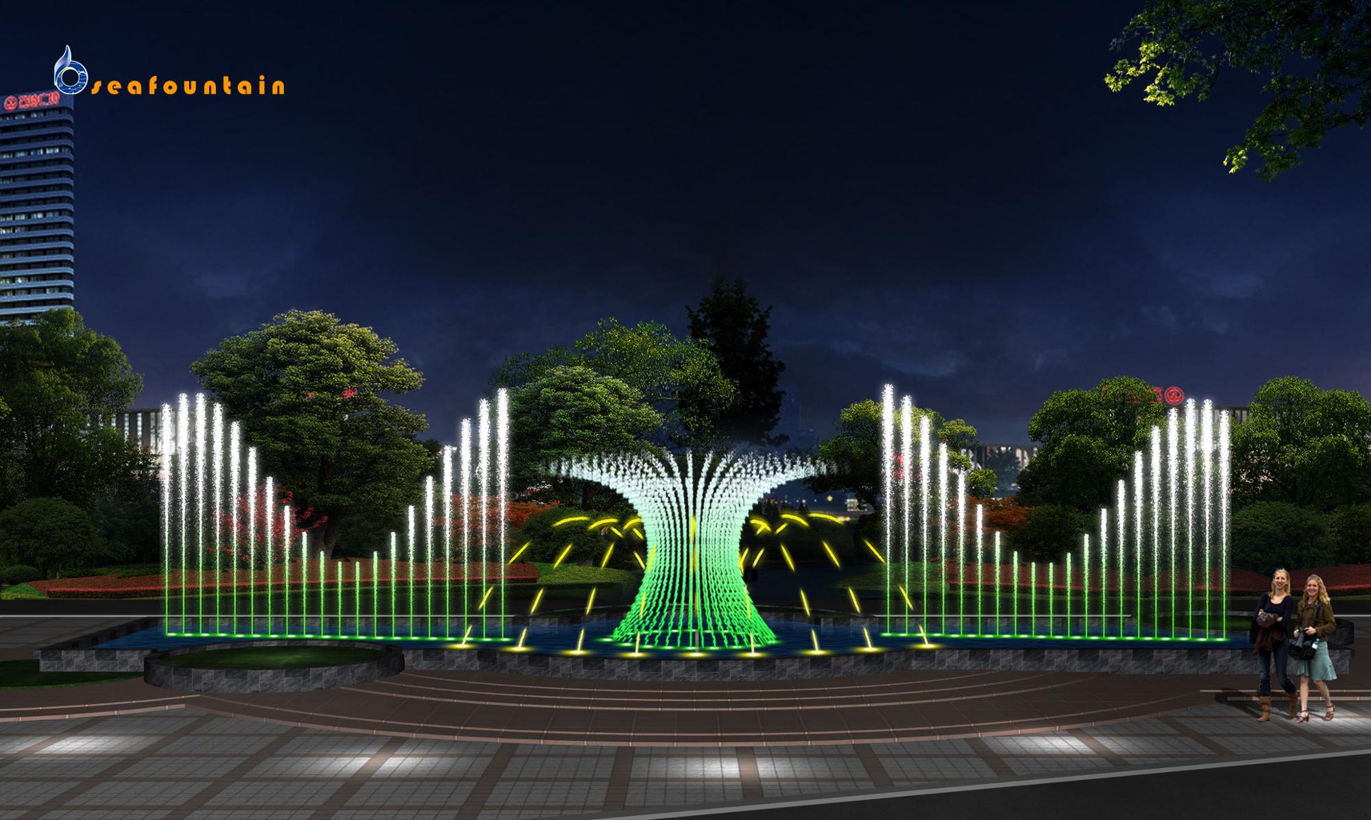 Customized easy and simple install water fountain