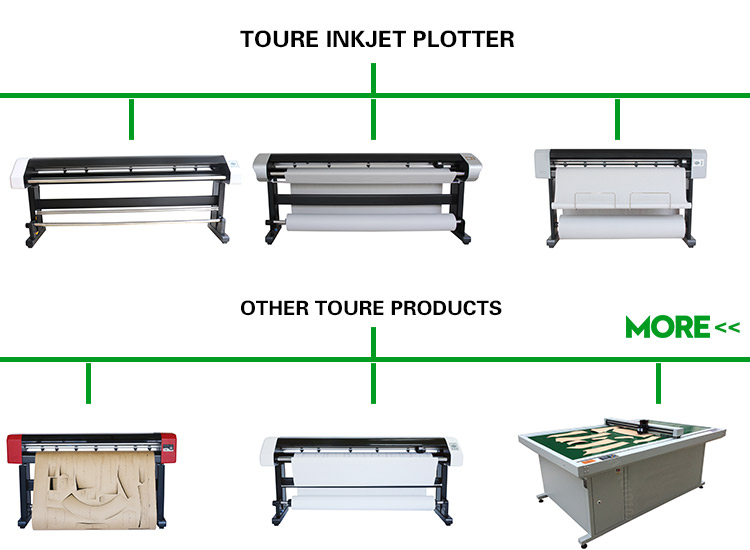 Apparel Mini Plotter Printer , Different Sizes Cad Plotter Printer