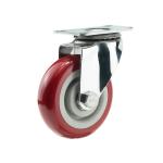 PVC Wheelchair Material Trolley Wheel All Size Caster Wheel 32mm Thickness with