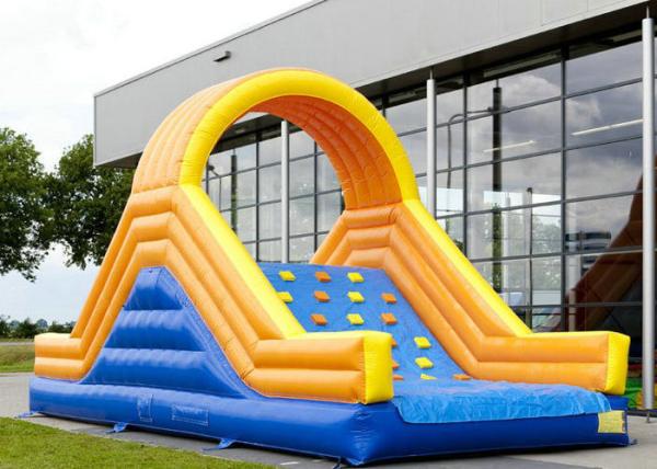 Attractive Inflatable Water Climbing Wall , Amusement Park Iceberg Floating