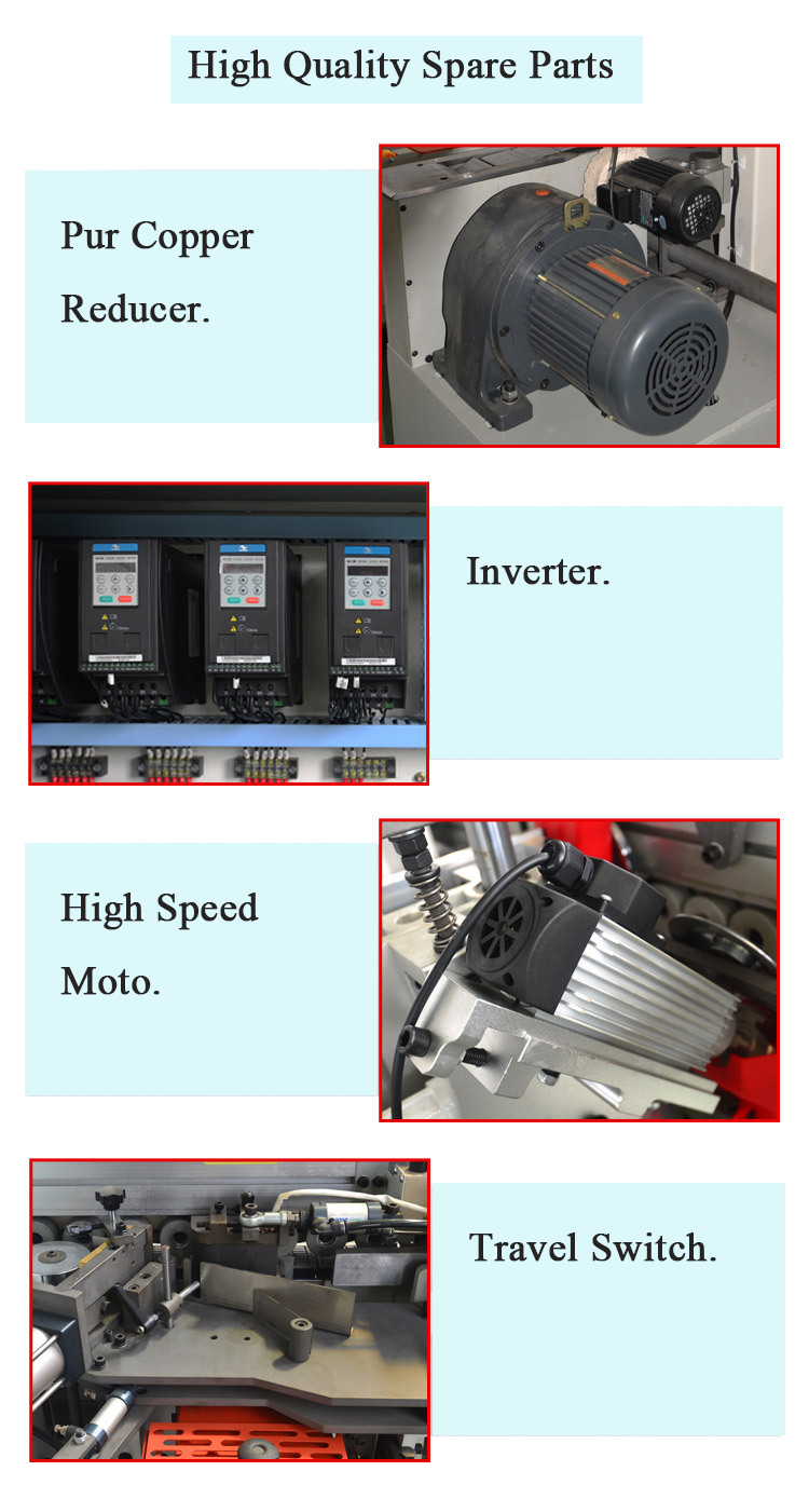 Small Automatic Edge Banding Machine for Wood Based Panels in Building Material Shops