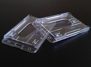Quality Custom Clear Double Sided Card Holder Heat Transfer Printing For Rfid Smart Card wholesale