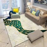 Abstract Rectangle Area Rugs For Living Room 8x10 Anti Slip