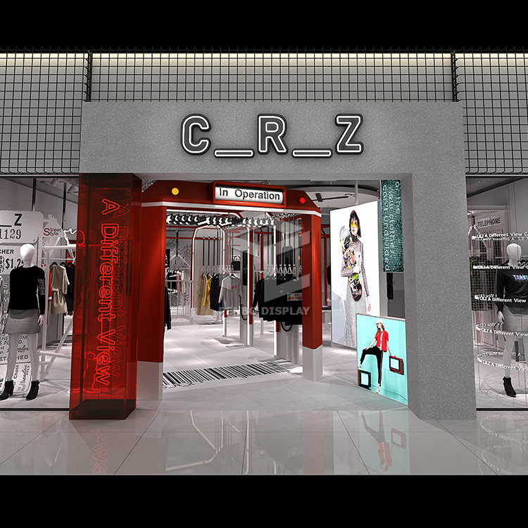 ODM Clothing Shop Display Furniture
