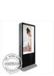Free Standing Interactive Signage Display Double Sided Touch Screen Computer
