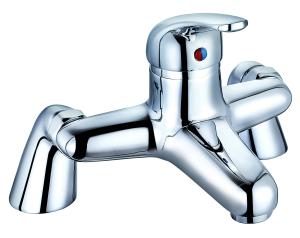 Quality Brass Material Bath Shower Mixer Faucet With Chrome Finish T8025 wholesale