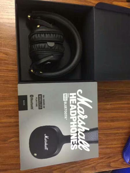 NEW Marshall MID Bluetooth Headphones Wireless - Black from grgheadsets
