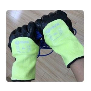 Quality Construction Excellent Grip In Wet And Oil Environments 13G Cut Resistant Safety Gloves wholesale
