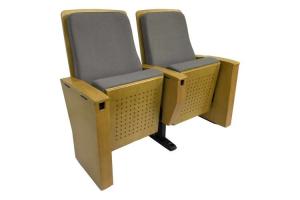 Quality Meeting Room Auditorium Movie Theater Chair With Writing Tablets wholesale