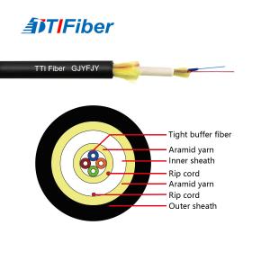 Quality Indoor Outdoor Non Metallic LSZH Fiber Optic Cable GJYFJY Singlemode wholesale