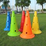 Round Bottom Soccer Training Equipment 30cm 50cm Sports Training Cones