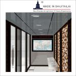 Public Aluminum WiFi 2m2 Prefabricated Bus Shelters