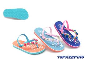 Quality Summer Kids Beach Sandals Girl Flip Flop Kid EVA Sole wholesale