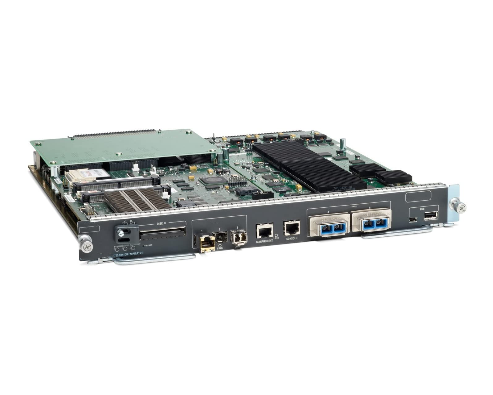 10/100/1000Mbps 6500 Sup 2T With 2x10GbE 3 x 1GbE MSFC5 PFC4XL Switches for Networking