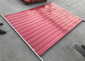 Quality PE abroads soild plastic temporary construction fencing panels for brisbane market 2100mm x 2400mm wholesale