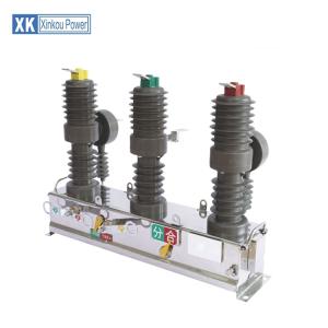 Quality 12KV Outdoor Vcb Breaker High Voltage Three Phase 1000 Mechanical Life wholesale